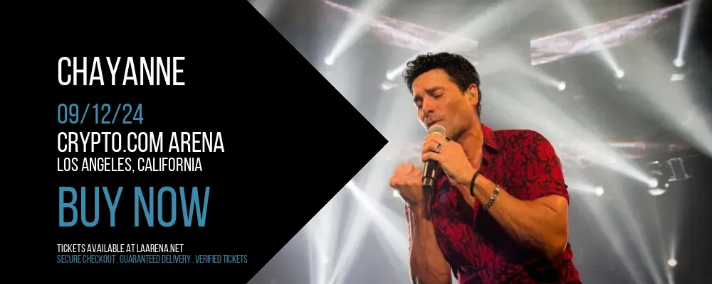 Chayanne at Crypto.com Arena